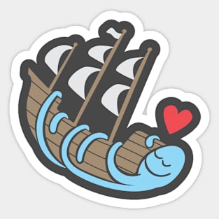 Kraken Love Sticker